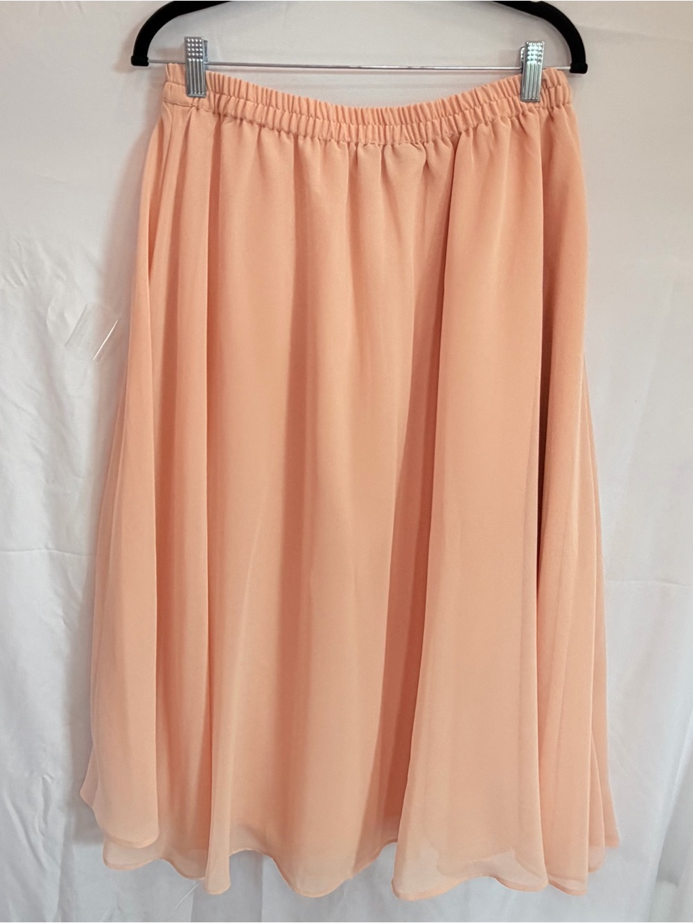 Roaman’s Blush Maxi Skirt – Size 18W